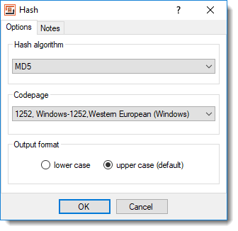 Heater Hash Configuration